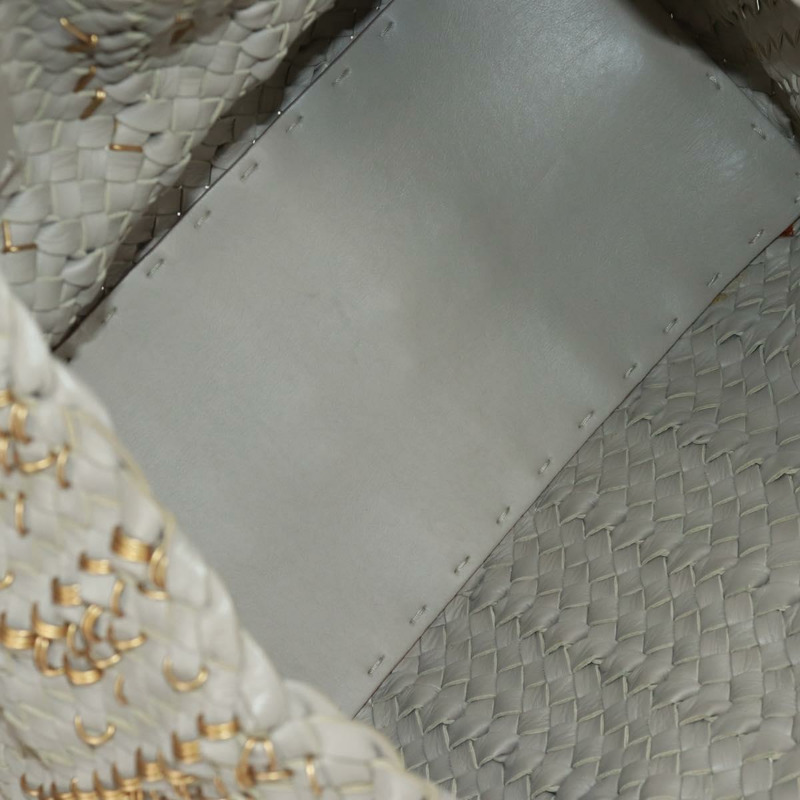 【日本直送】BOTTEGA VENETA INTRECCIATO 手袋皮革灰金色正品 am10529V-9