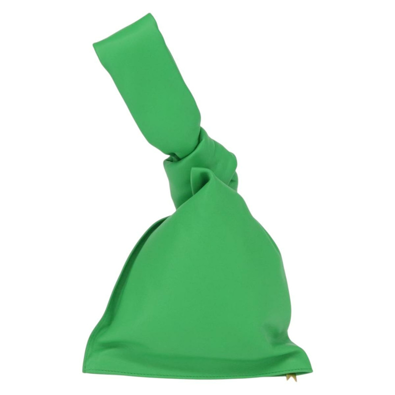 【日本直送】BOTTEGA VENETA 迷你 The Twist 手提包 皮革 綠色 正品 ka1532M-1