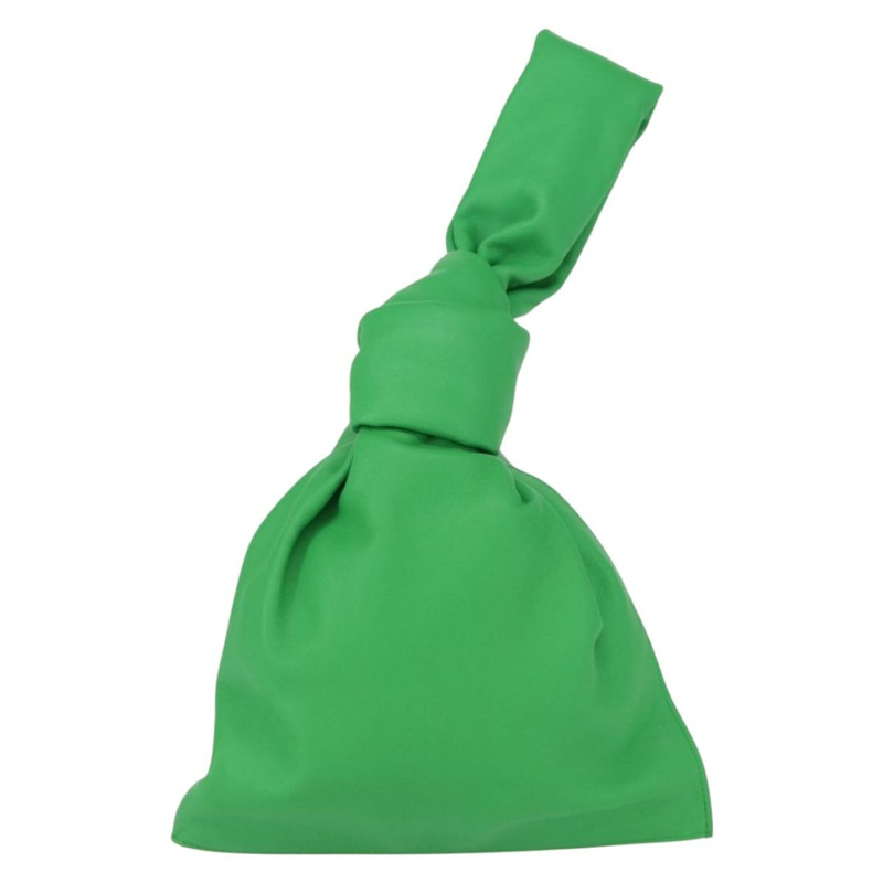 【日本直送】BOTTEGA VENETA 迷你 The Twist 手提包 皮革 綠色 正品 ka1532M-12