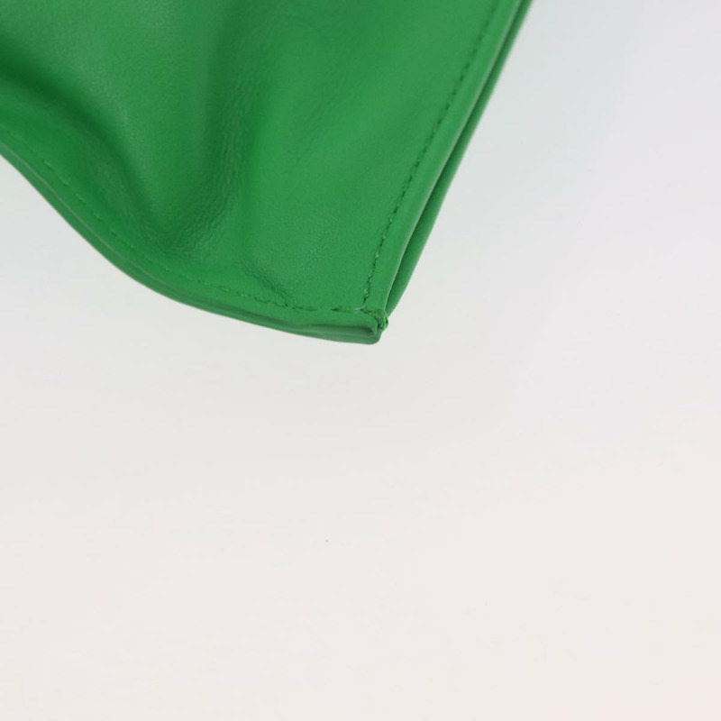 【日本直送】BOTTEGA VENETA 迷你 The Twist 手提包 皮革 綠色 正品 ka1532M-15