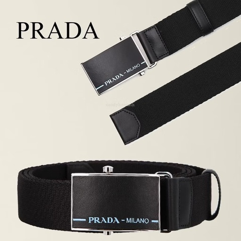 PRADA 帆布腰帶