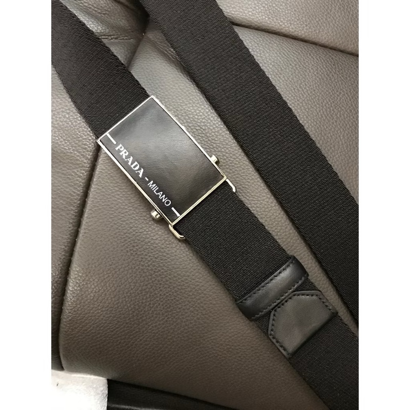 PRADA 帆布腰帶-1