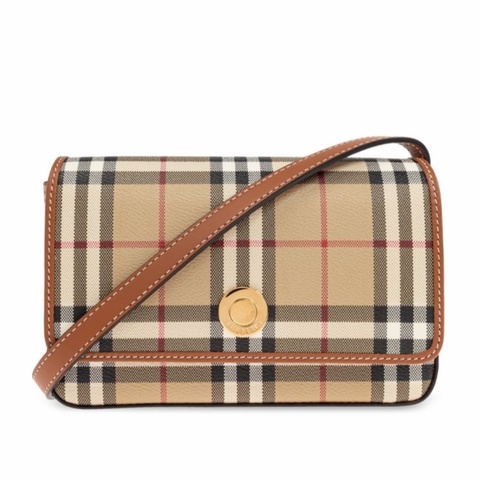 Burberry 女士 格紋 Hampshire 肩背包均碼碼21.5cm*14.5cm