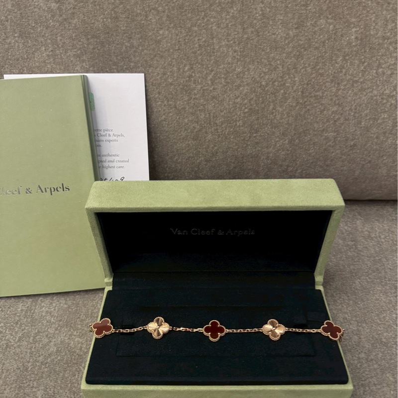 VCA雷射紅五花手鍊-0