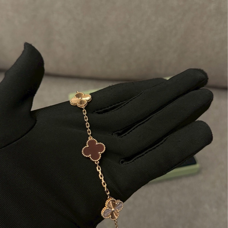 VCA雷射紅五花手鍊-3