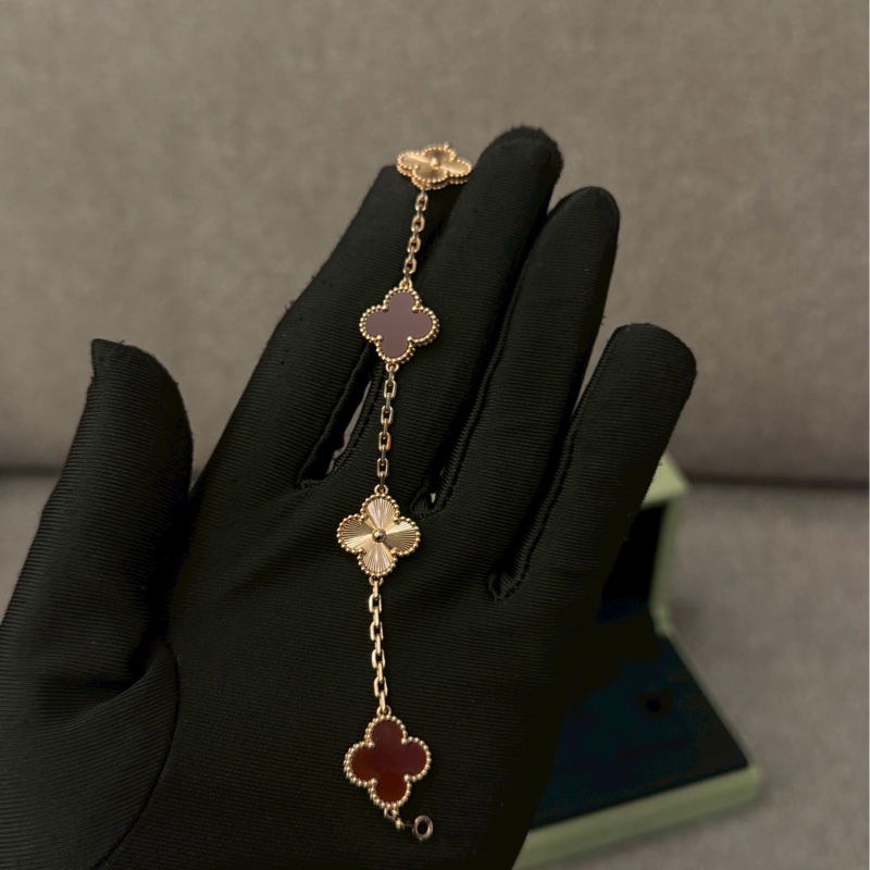 VCA雷射紅五花手鍊-4