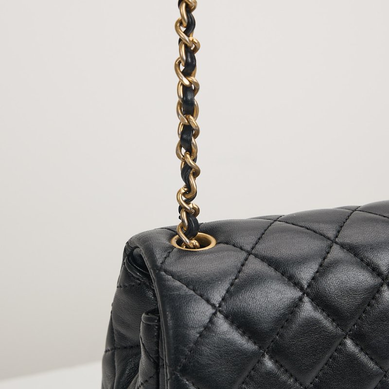 二手Chanel 金球Cf20/黑金-4