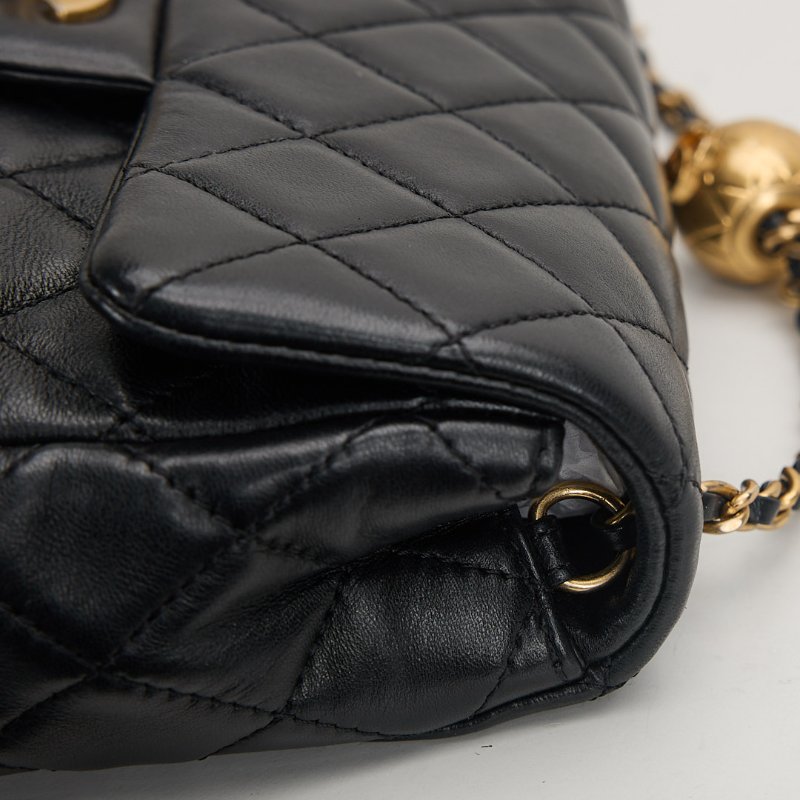 二手Chanel 金球Cf20/黑金-8