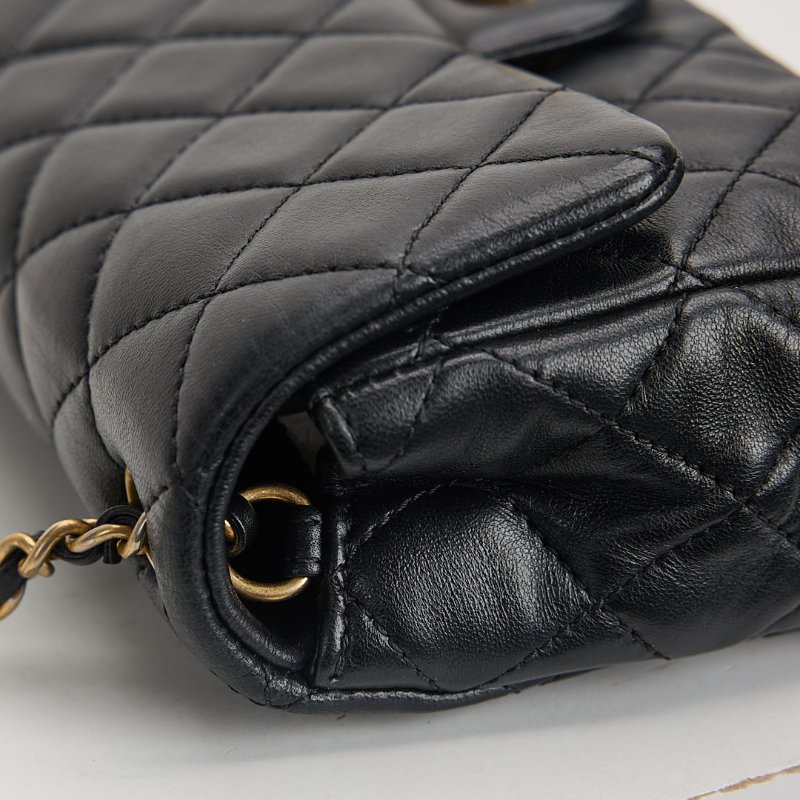 二手Chanel 金球Cf20/黑金-12