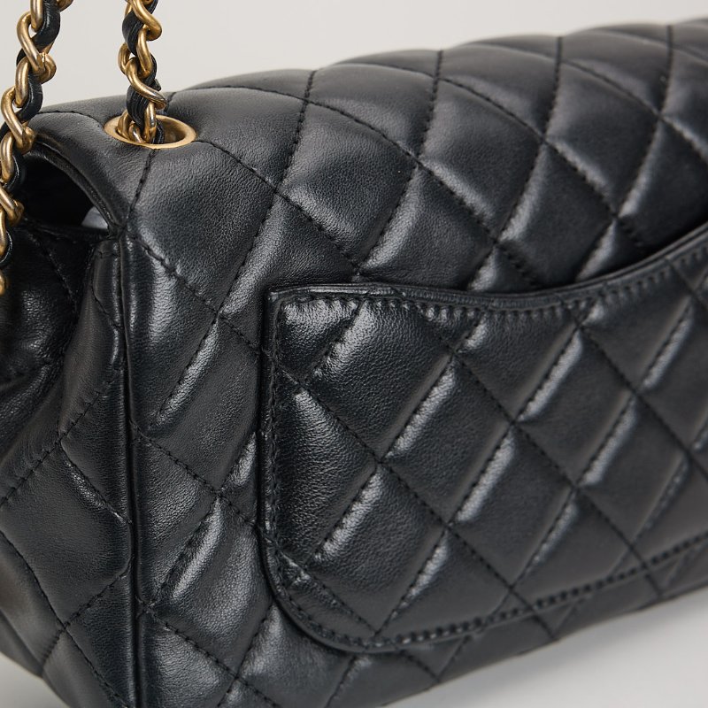 二手Chanel 金球Cf20/黑金-14