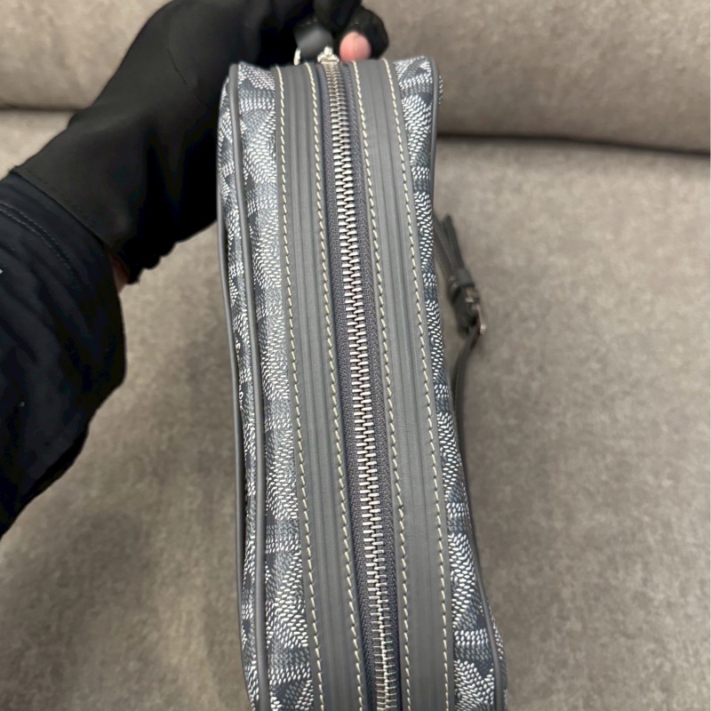 GOYARD灰色相機包-8