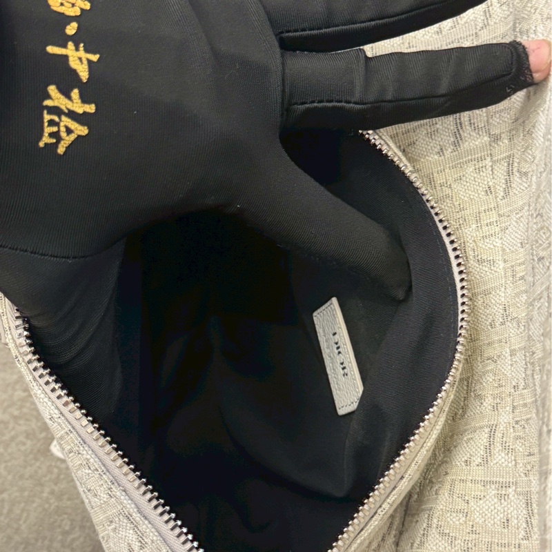 DIOR白老花馬鞍包-4