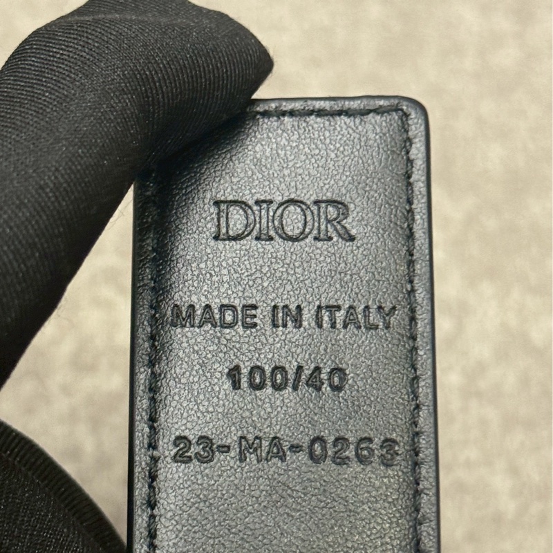 DIOR CD雷射皮帶-4