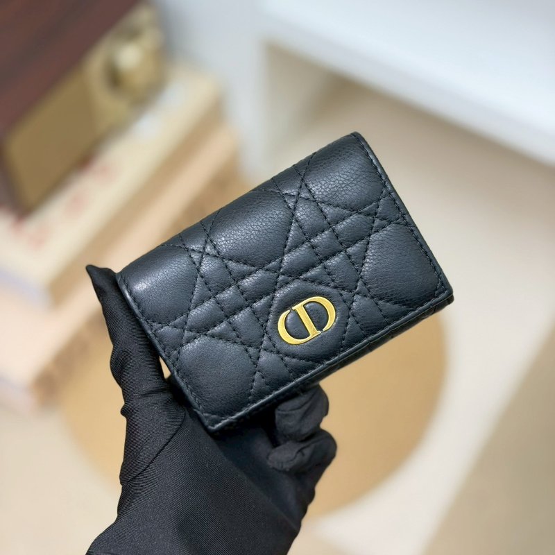 🏷Dior 迪奧.Caro Glycine 卡夾零錢包-0