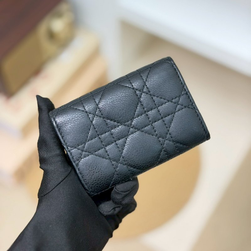 🏷Dior 迪奧.Caro Glycine 卡夾零錢包-1