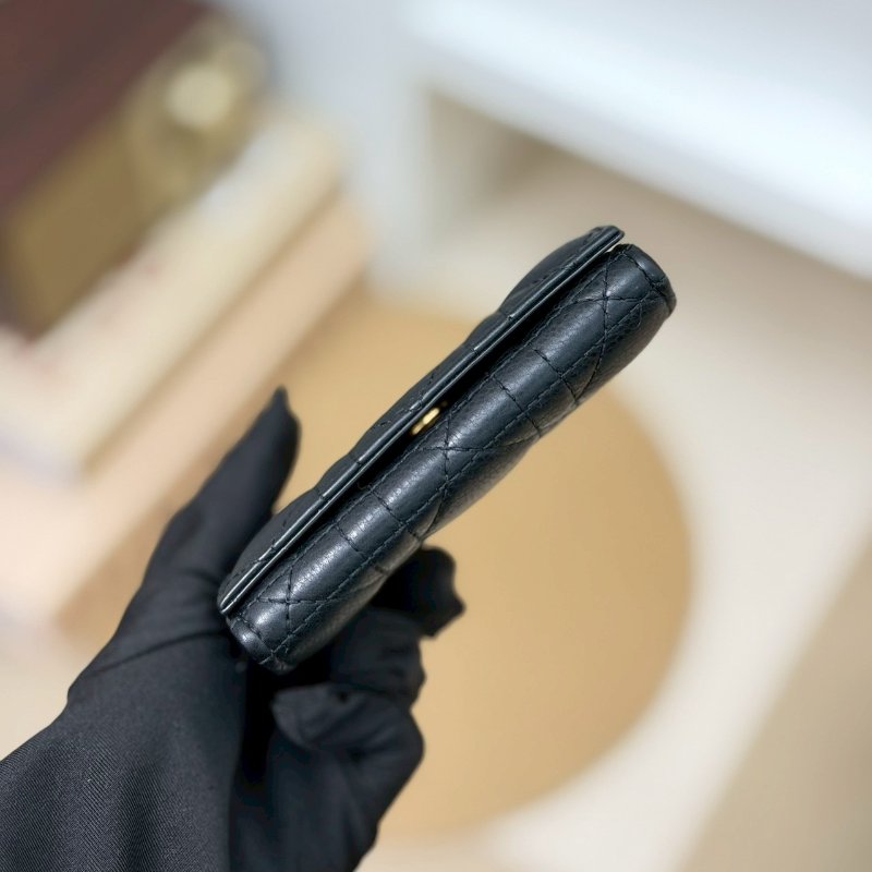 🏷Dior 迪奧.Caro Glycine 卡夾零錢包-12