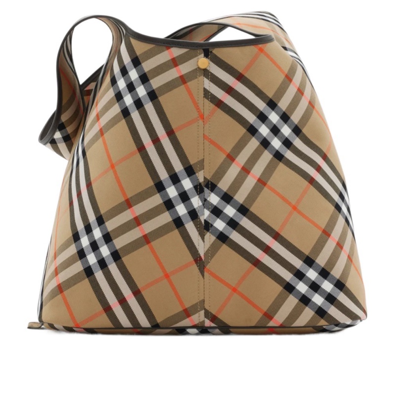 Burberry 女士 大號格紋單肩包均碼碼大號、36cm*18.5cm*58cm-1