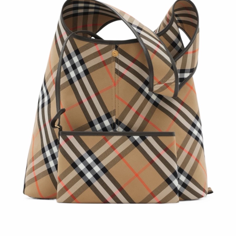 Burberry 女士 大號格紋單肩包均碼碼大號、36cm*18.5cm*58cm-3