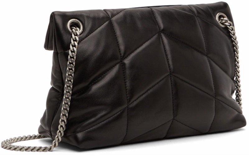 Saint Laurent 女士 PUFFER 小號絎縫單肩包均碼碼小號、29cm*11cm*17cm-1