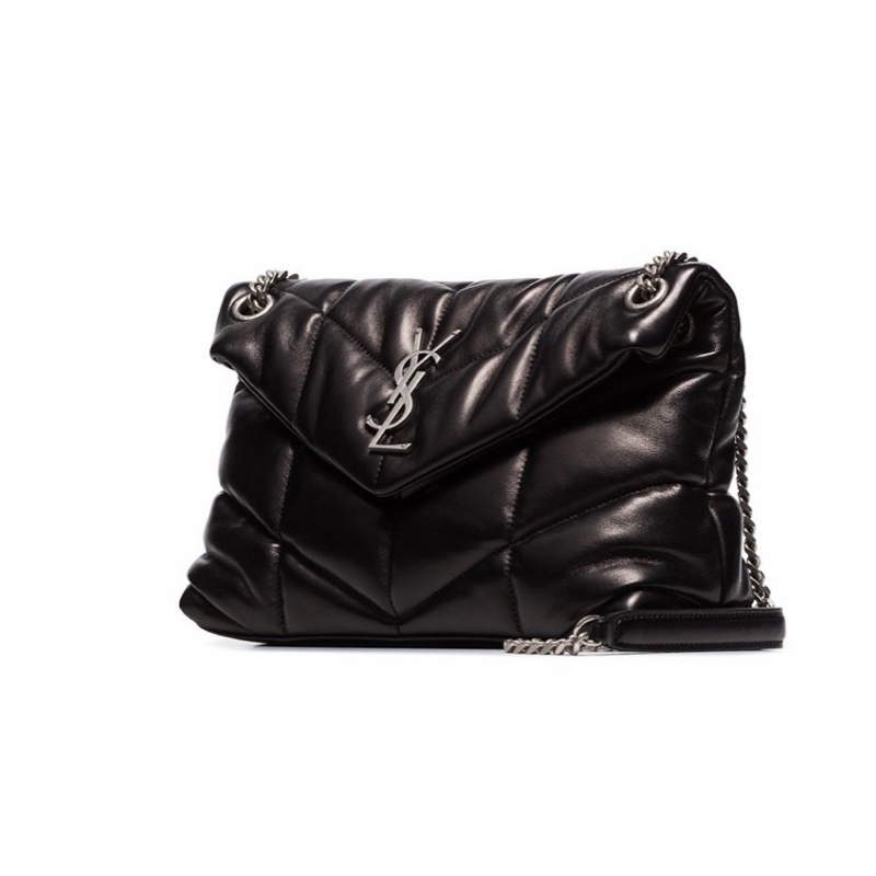Saint Laurent 女士 PUFFER 小號絎縫單肩包均碼碼小號、29cm*11cm*17cm-2