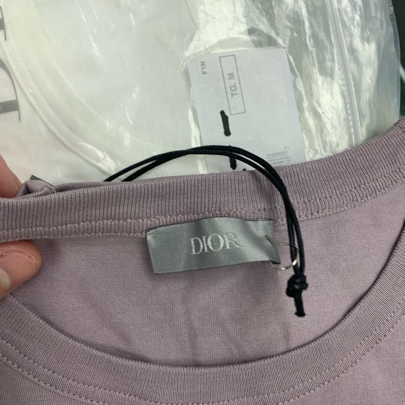 dior tee 紫色 size M 全新-1