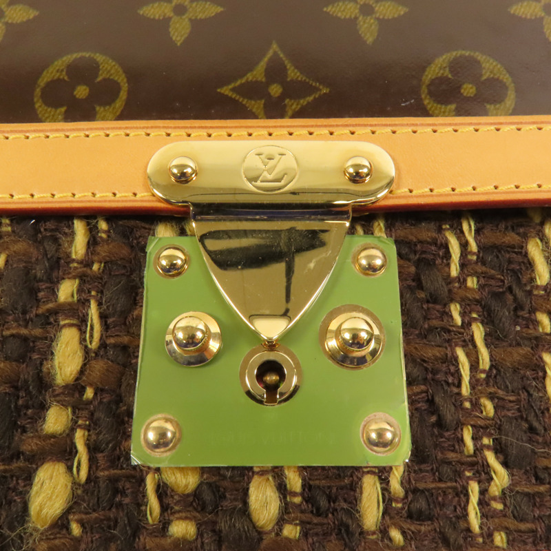 LOUIS VUITTON Tweed Tweedy金扣肩背袋-7