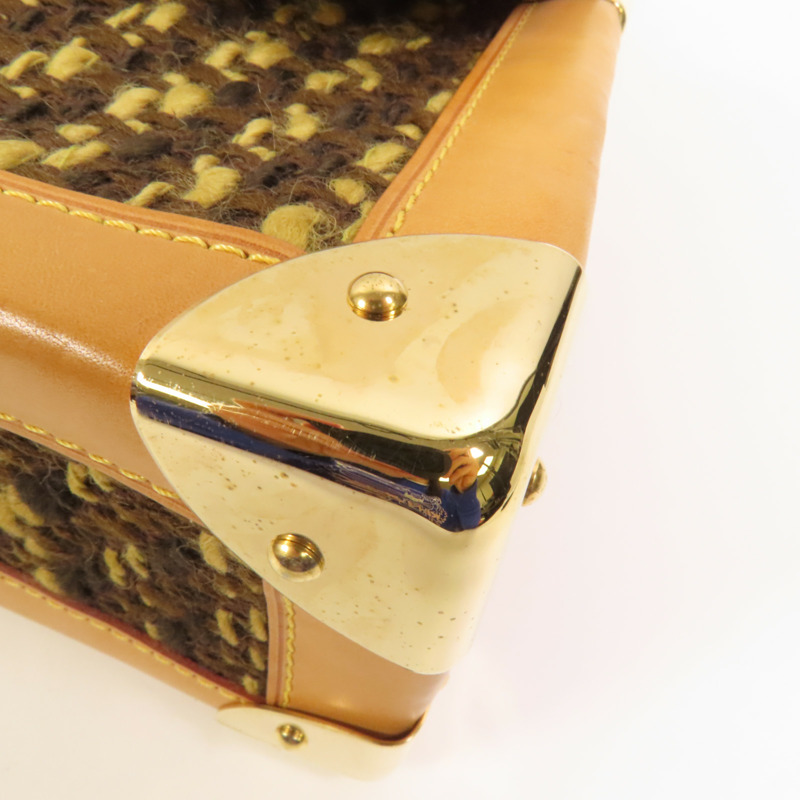 LOUIS VUITTON Tweed Tweedy金扣肩背袋-10