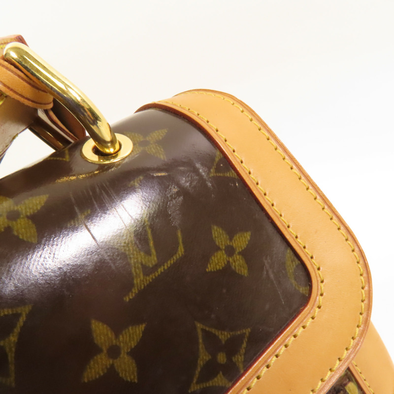 LOUIS VUITTON Tweed Tweedy金扣肩背袋-14