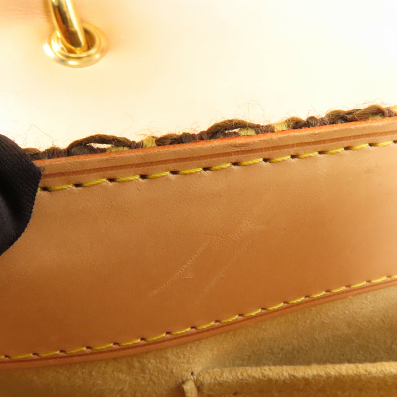 LOUIS VUITTON Tweed Tweedy金扣肩背袋-19