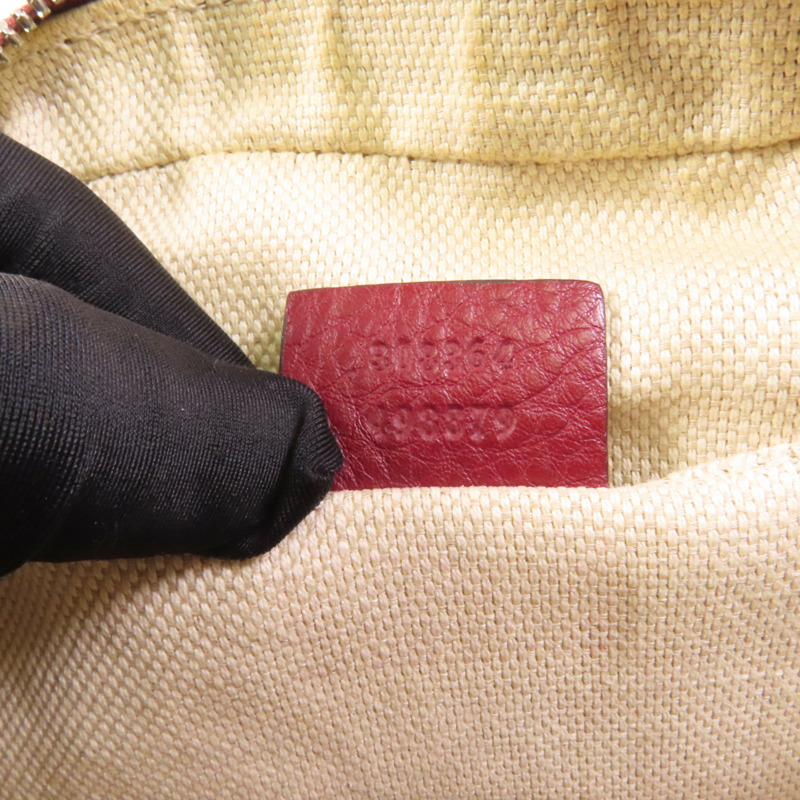 GUCCI 牛皮皮革Disco Soho Studded銀扣肩背袋-9