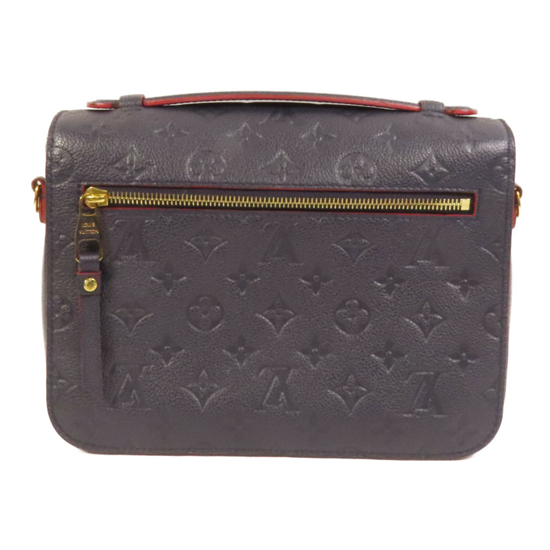 LOUIS VUITTON Monogram Empreinte Pochette Metis金扣手挽肩背兩用袋-1