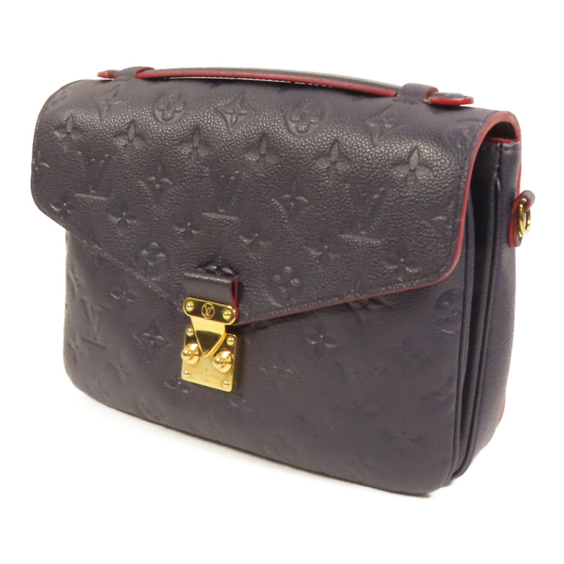 LOUIS VUITTON Monogram Empreinte Pochette Metis金扣手挽肩背兩用袋-2