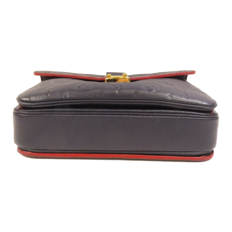 LOUIS VUITTON Monogram Empreinte Pochette Metis金扣手挽肩背兩用袋-3