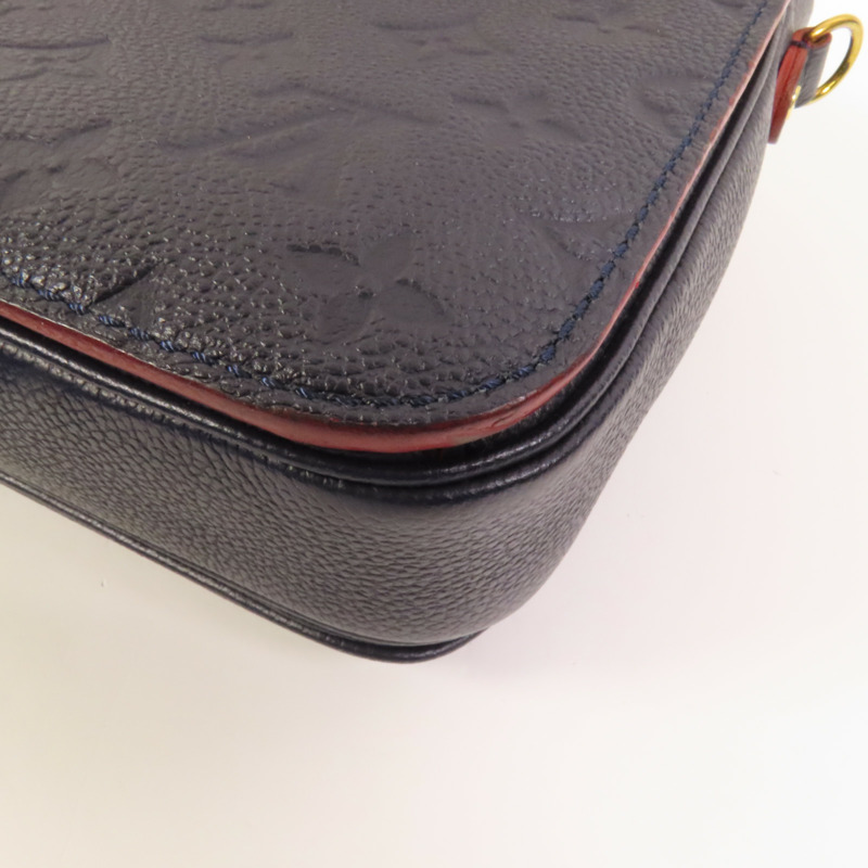 LOUIS VUITTON Monogram Empreinte Pochette Metis金扣手挽肩背兩用袋-11