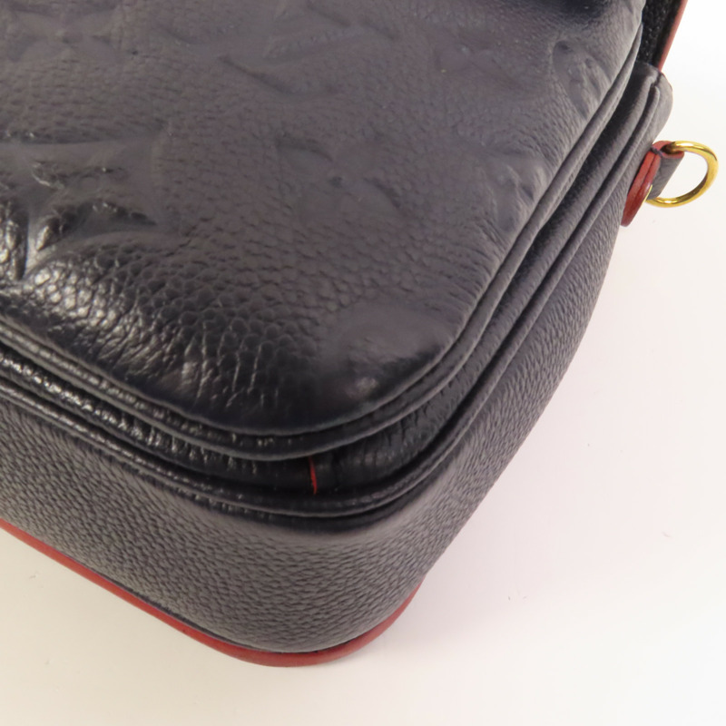 LOUIS VUITTON Monogram Empreinte Pochette Metis金扣手挽肩背兩用袋-12