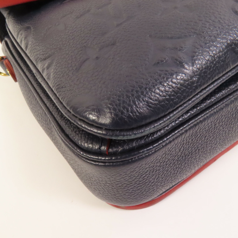 LOUIS VUITTON Monogram Empreinte Pochette Metis金扣手挽肩背兩用袋-14