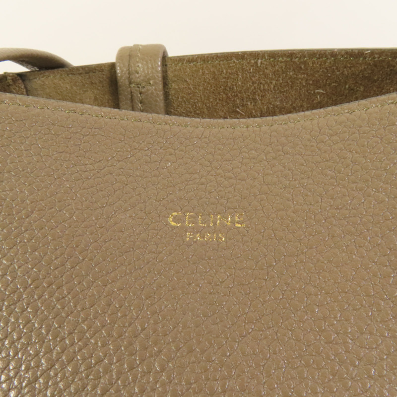 CELINE 牛皮皮革Cabas Phantom肩背袋-5