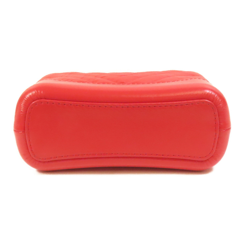 CHANEL 牛皮皮革Gabriele Small金扣手挽肩背兩用袋-3