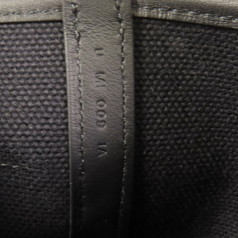 HERMES 帆布Picotin Cago PM銀扣手挽袋Noir-8