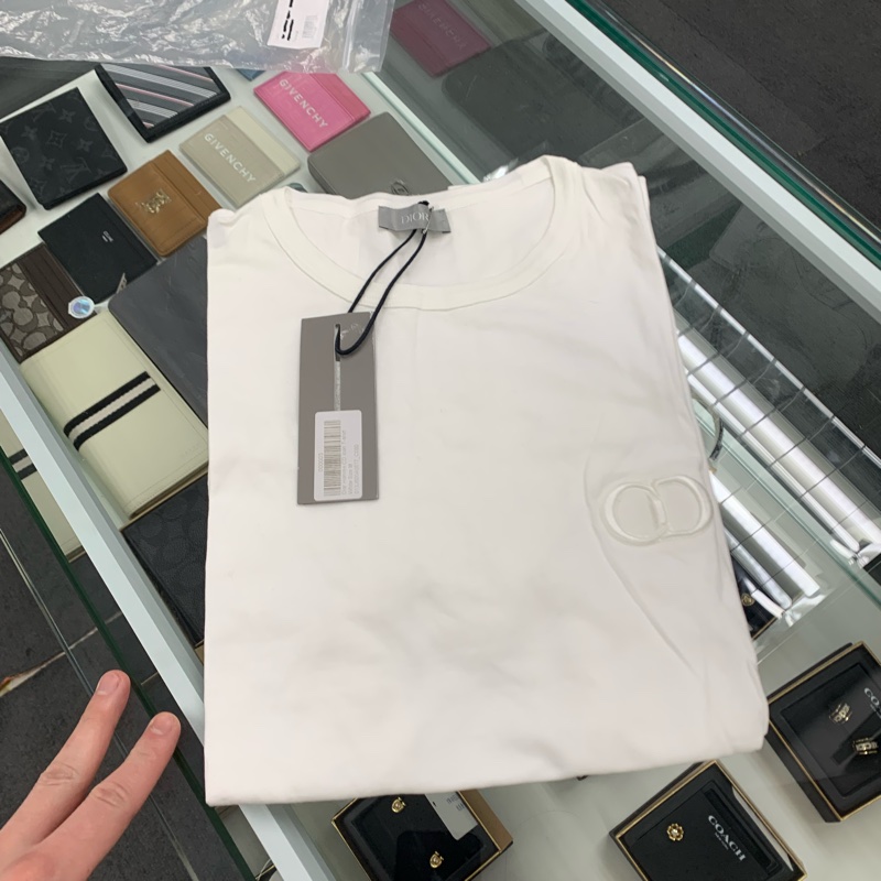 dior tee 白色 size M 全新-0