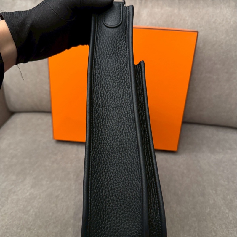 愛馬仕Evelyne29黑銀-2