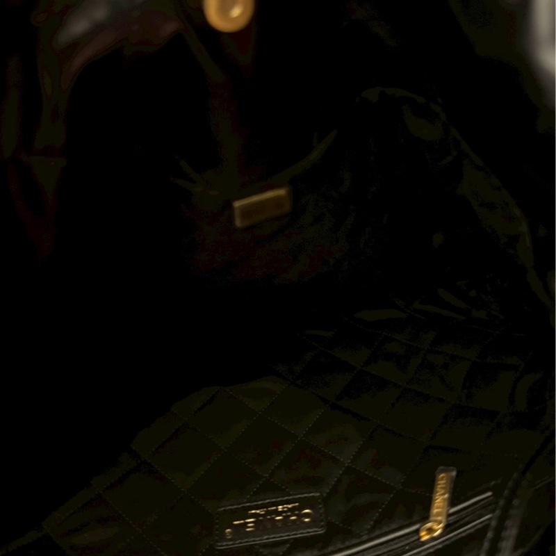 香奈兒22bag垃圾袋小號黑白-4