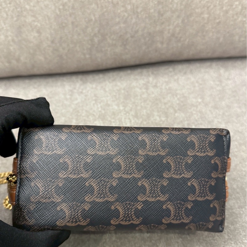 CELINE 貝殼鏈條包-3