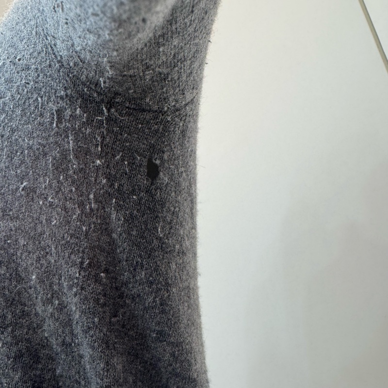 Burberry 學院風V領針織衫 vintage 秋冬-7