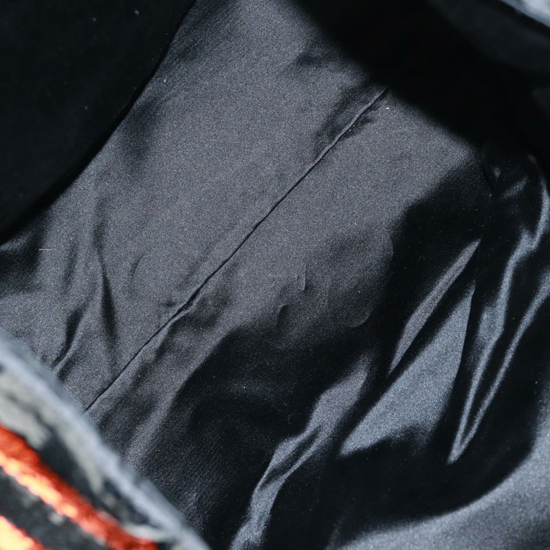 【日本直送】PRADA亮片托特包 尼龍 橙色 黑色 正品 162878V-9