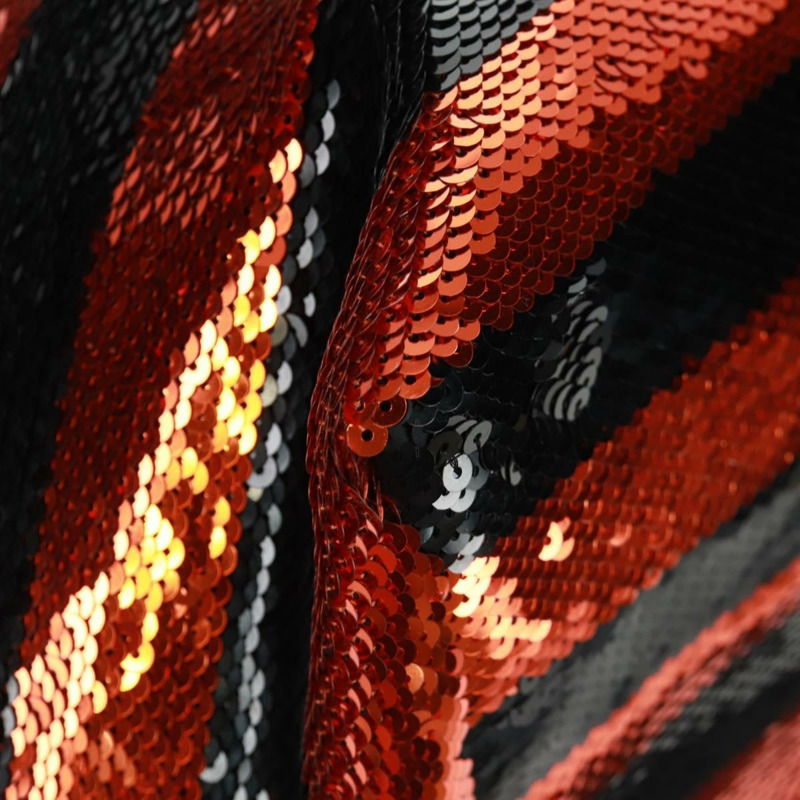 【日本直送】PRADA亮片托特包 尼龍 橙色 黑色 正品 162878V-15