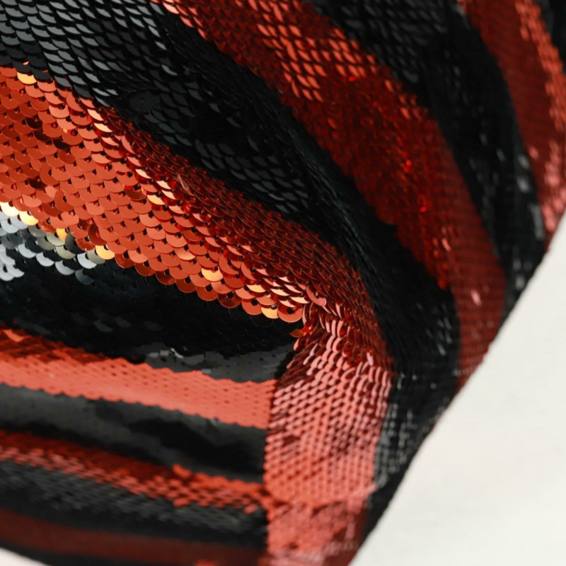 【日本直送】PRADA亮片托特包 尼龍 橙色 黑色 正品 162878V-16