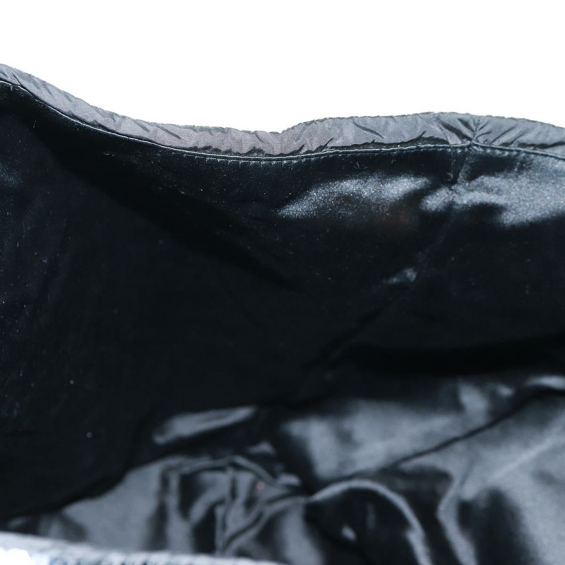 【日本直送】PRADA亮片托特包 尼龍 橙色 黑色 正品 162878V-19