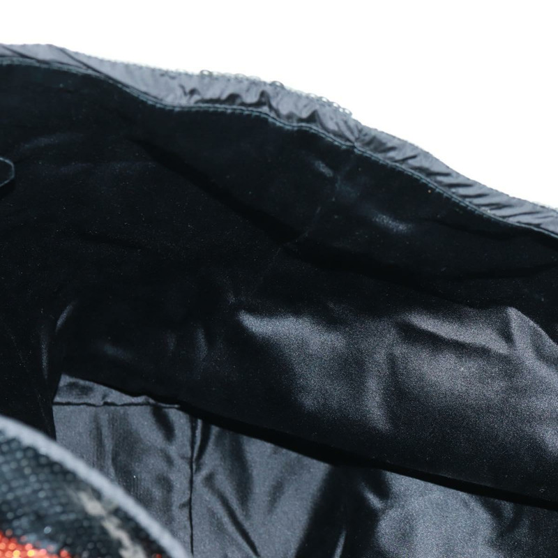 【日本直送】PRADA亮片托特包 尼龍 橙色 黑色 正品 162878V-20