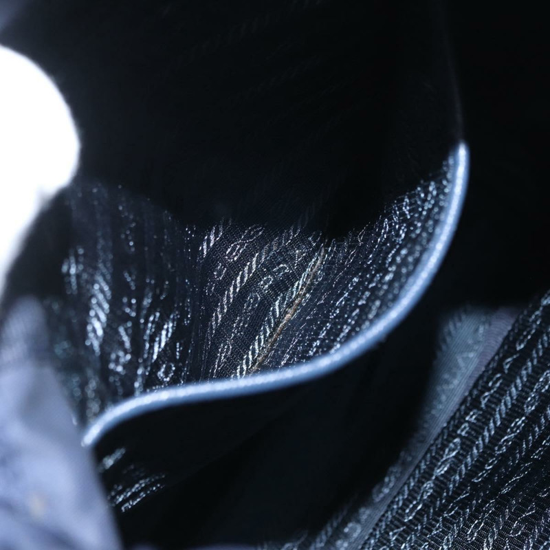 【日本直送】PRADA 雙肩包 尼龍 海軍藍 銀色 正品 ka1590V-28